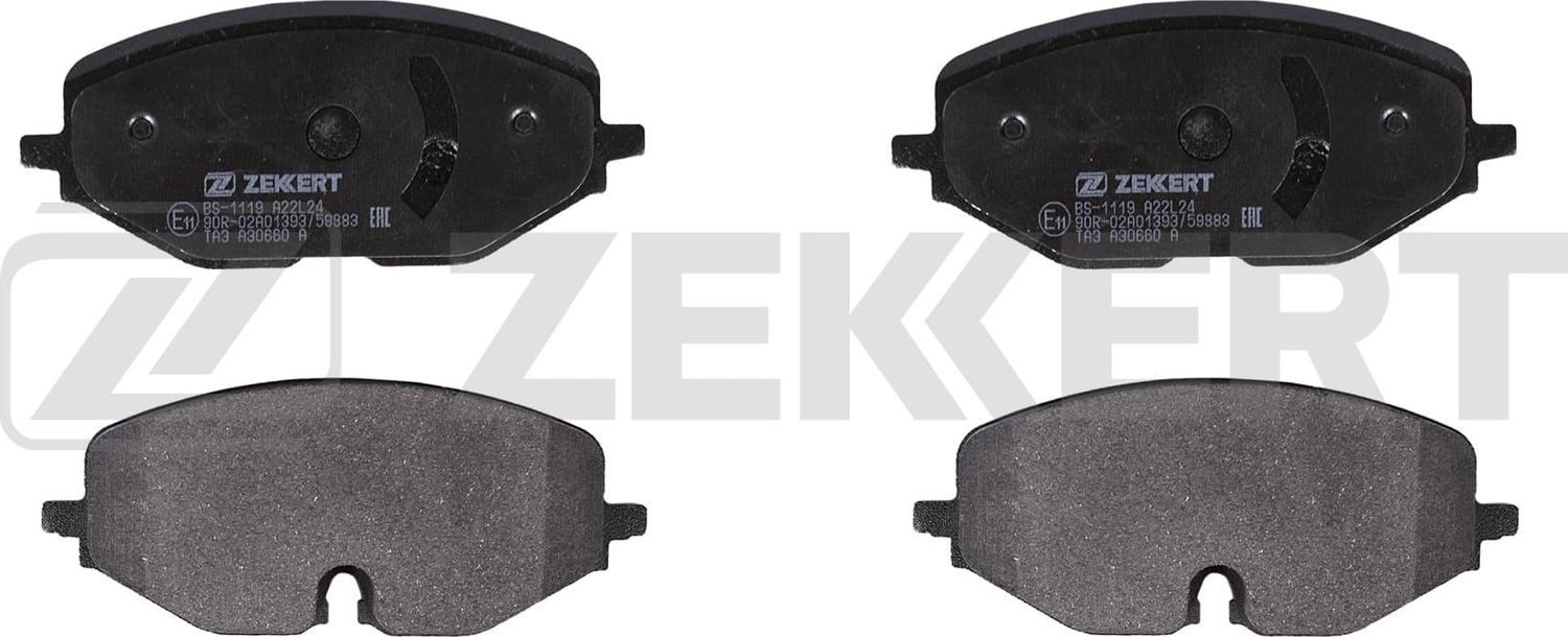 Тормозные колодки Zekkert. Артикул BS-1119