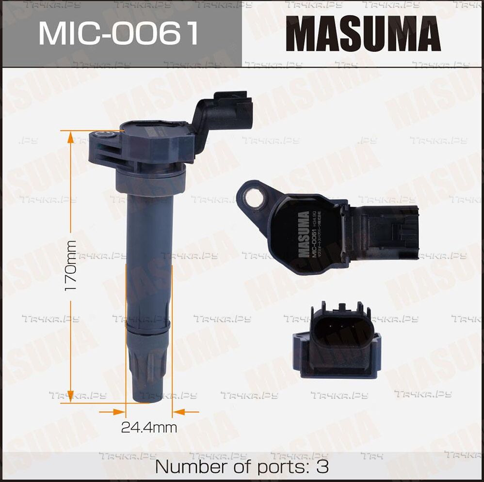 Катушка зажигания Masuma. Артикул MIC-0061
