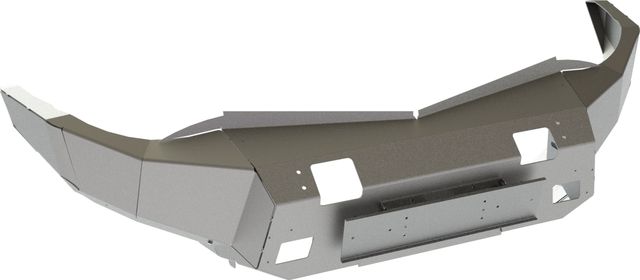 Бампер силовой STC передний для Mitsubishi L200 IV 2006-2015. Артикул STC-ML200/06-BF