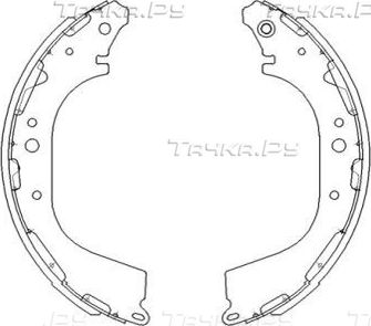 Тормозные колодки Kavo Parts. Артикул KBS-7411