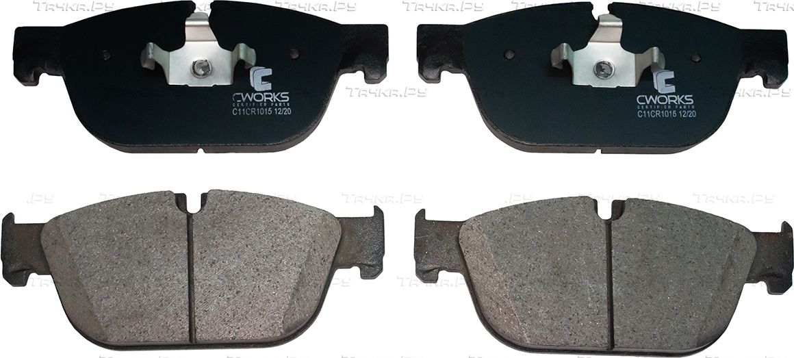 Тормозные колодки Cworks передние для Citroen C5 II 2009-2017. Артикул C11CR1015