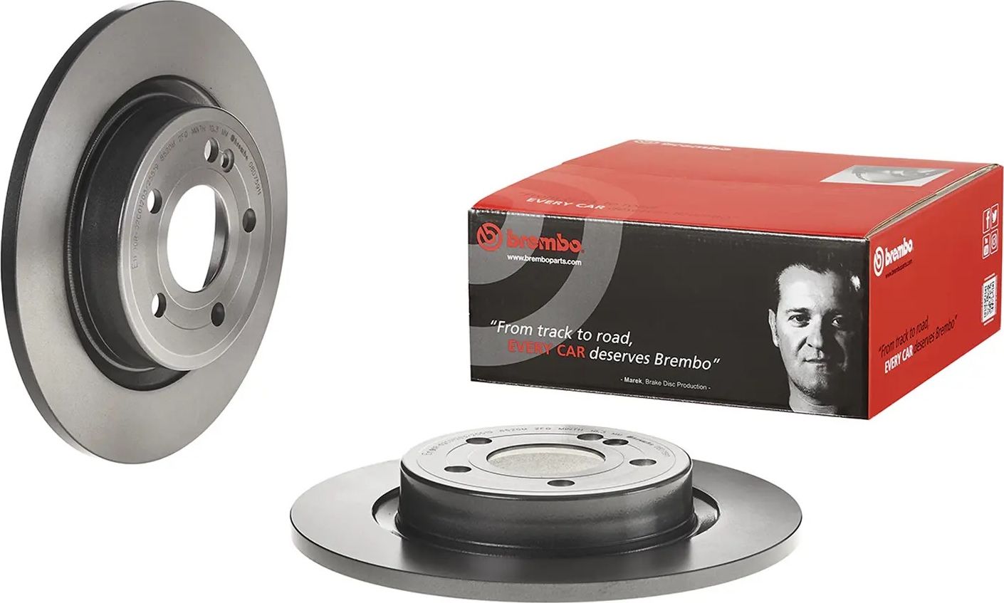 Тормозной диск Brembo PRIME LINE - UV Coated. Артикул 08.D759.11