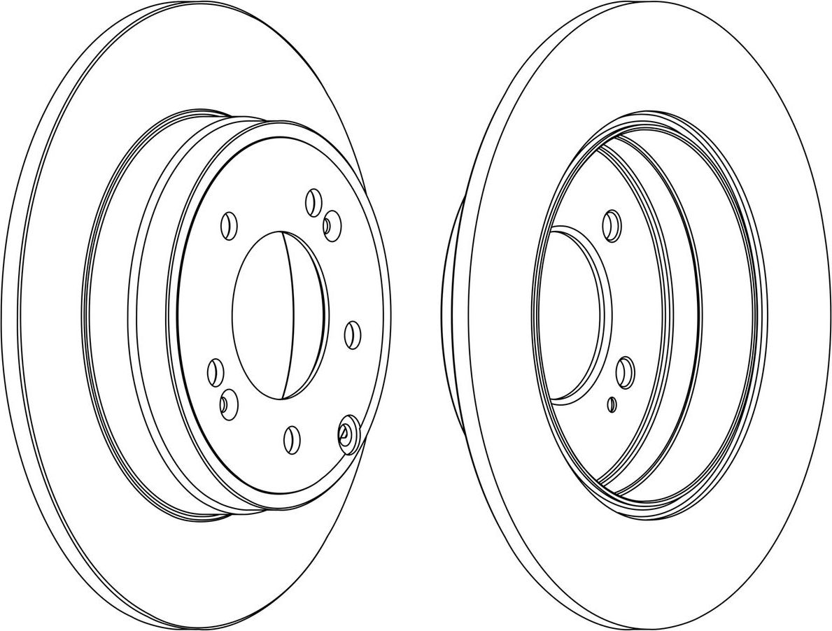 Тормозной диск Ferodo Premier. Артикул DDF1787C