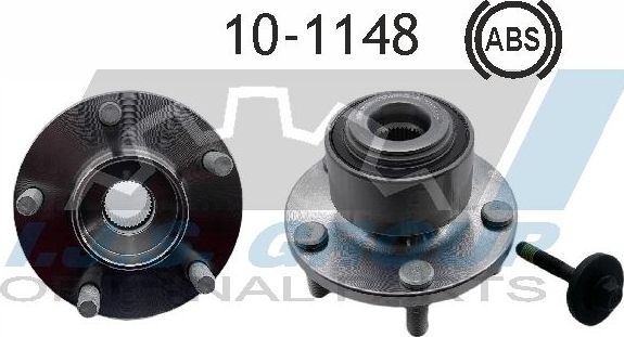 Ступица колеса с интегрированным подшипником IJS Group. Артикул 10-1148