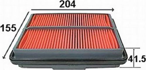 Воздушный фильтр JS Asakashi. Артикул A855J