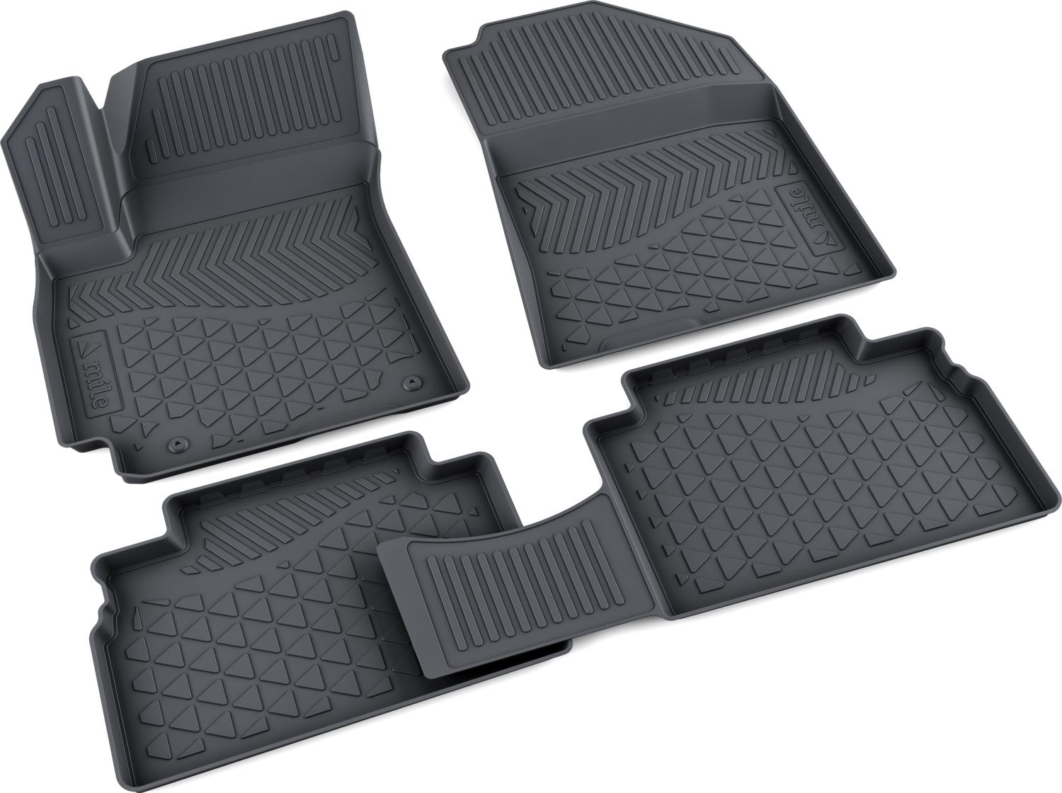 Коврики в салон Mile для Kia Soul III 2019-2026. Артикул 1020711