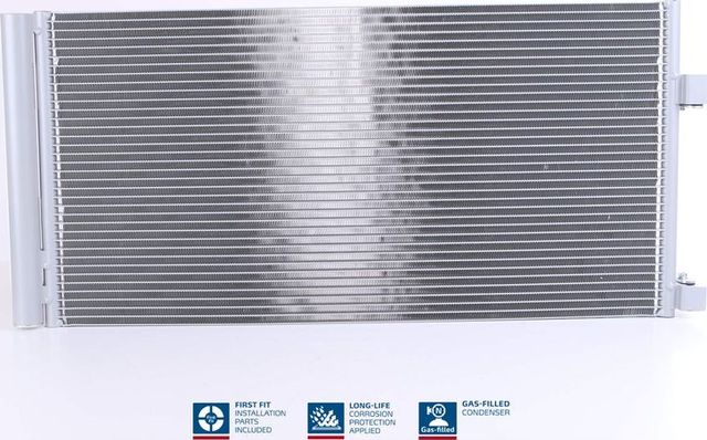 Радиатор кондиционера (конденсатор) Nissens (алюминий). Артикул 940034
