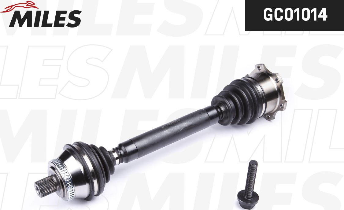 Полуось (привод в сборе, приводной вал) Miles. Артикул GC01014