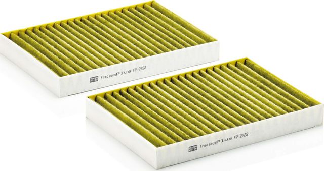 Салонный фильтр Mann-Filter FreciousPlus. Артикул FP 2722-2