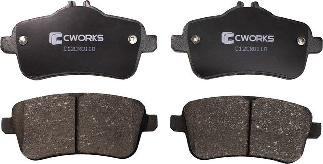 Колодки тормозные задние (Low Metallic) (Cworks). Артикул C12CR0110