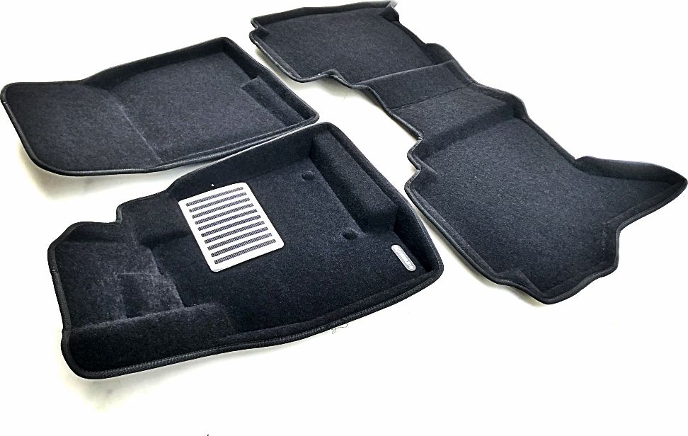 Коврики текстильные Euromat 3D Lux для салона Mitsubishi Pajero IV 2006-2026. Артикул EM3D-003610