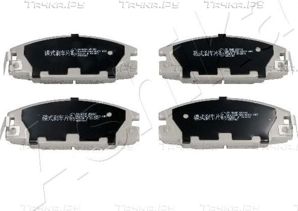 Тормозные колодки ASHIKA передние для Isuzu Gemini II 1988-1990. Артикул 50-09-904