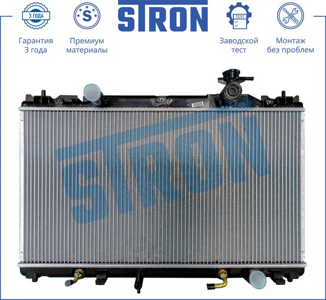 Радиатор охлаждения двигателя Stron для Toyota Camry 30 (V30, XV30) 2001-2006. Артикул STR0136