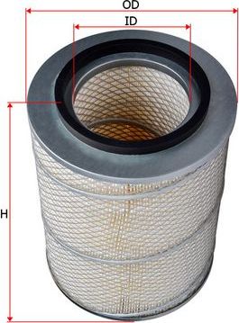 Воздушный фильтр Sakura. Артикул A-28650