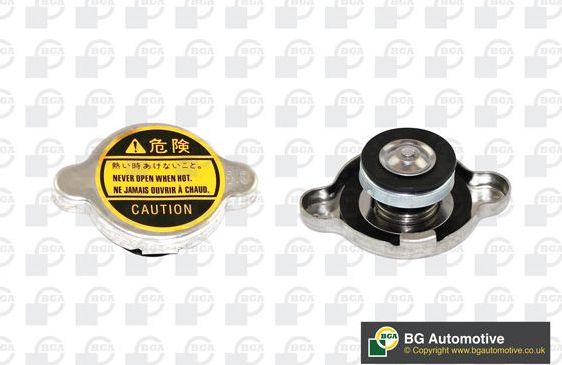 КРЫШКА РАДИАТОРА (ДАВЛЕНИЕ 0,9 бар, 1 КЛАПАН) BGA. Артикул CC3040