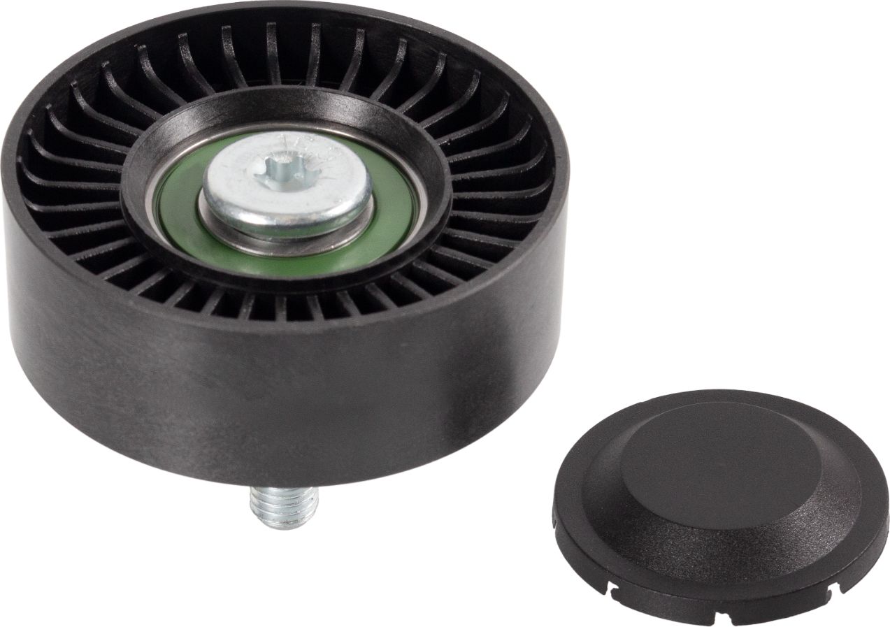 Направляющий (ведущий) ролик приводного поликлинового ремня Febi Bilstein (полимерный материал). Артикул 22744