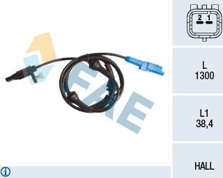 Датчик ABS FAE передний для Peugeot 407 2004-2011. Артикул 78089