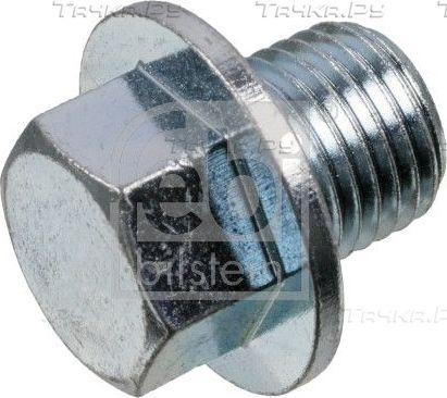 Сливная пробка масляного поддона двигателя Febi Bilstein (сталь) для Lexus LX 570 2007-2021. Артикул 48878