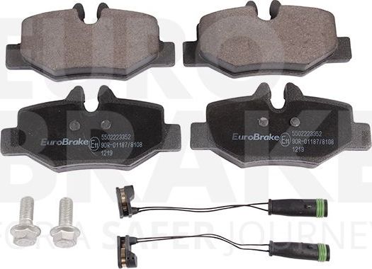 Тормозные колодки Eurobrake. Артикул 5502223352