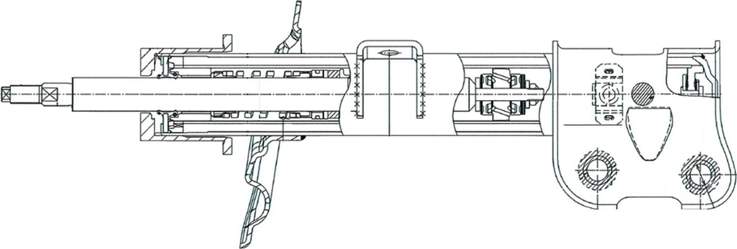 Амортизатор CTR. Артикул GY0866G