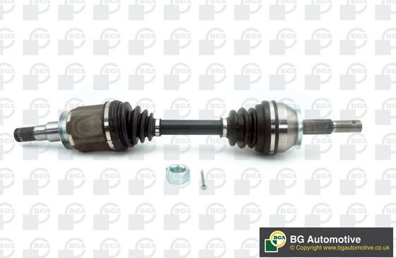 Полуось (привод в сборе, приводной вал) BGA. Артикул DS6325R