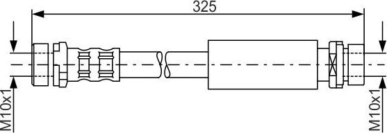 Тормозной шланг Bosch. Артикул 1 987 476 994