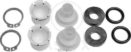 Рем.к-т кулисы КПП OPEL ASTRA 98- (Aslyx). Артикул AS-200812