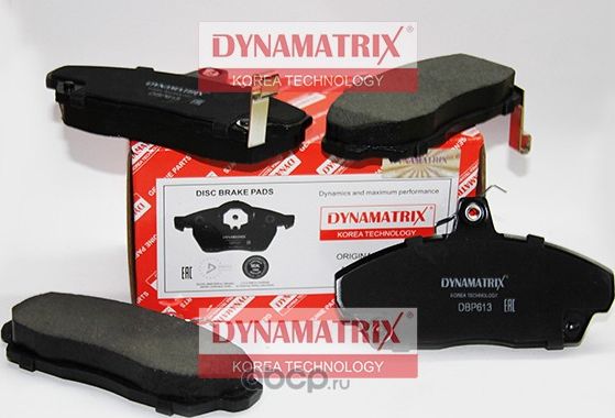 Колодки тормозные дисковые (Dynamatrix-Korea) Dynamatrix-Korea. Артикул DBP613