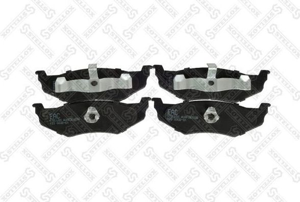 Тормозные колодки Stellox. Артикул 493 000B-SX