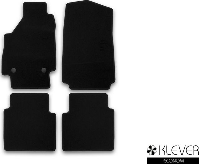 Коврики Klever Econom для салона Lada 2121 4x4 3дв. 2009-2026. Артикул KLEVER01523101200k
