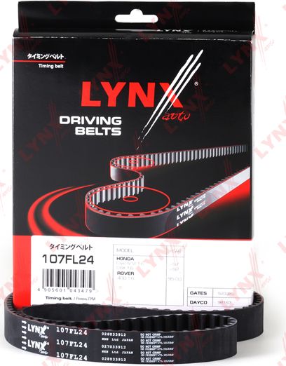 Ремень ГРМ LYNXauto. Артикул 107FL24
