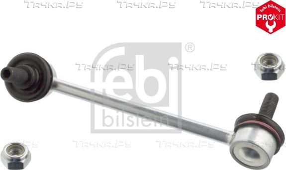 Стойка (тяга) стабилизатора Febi Bilstein (сталь). Артикул 43317