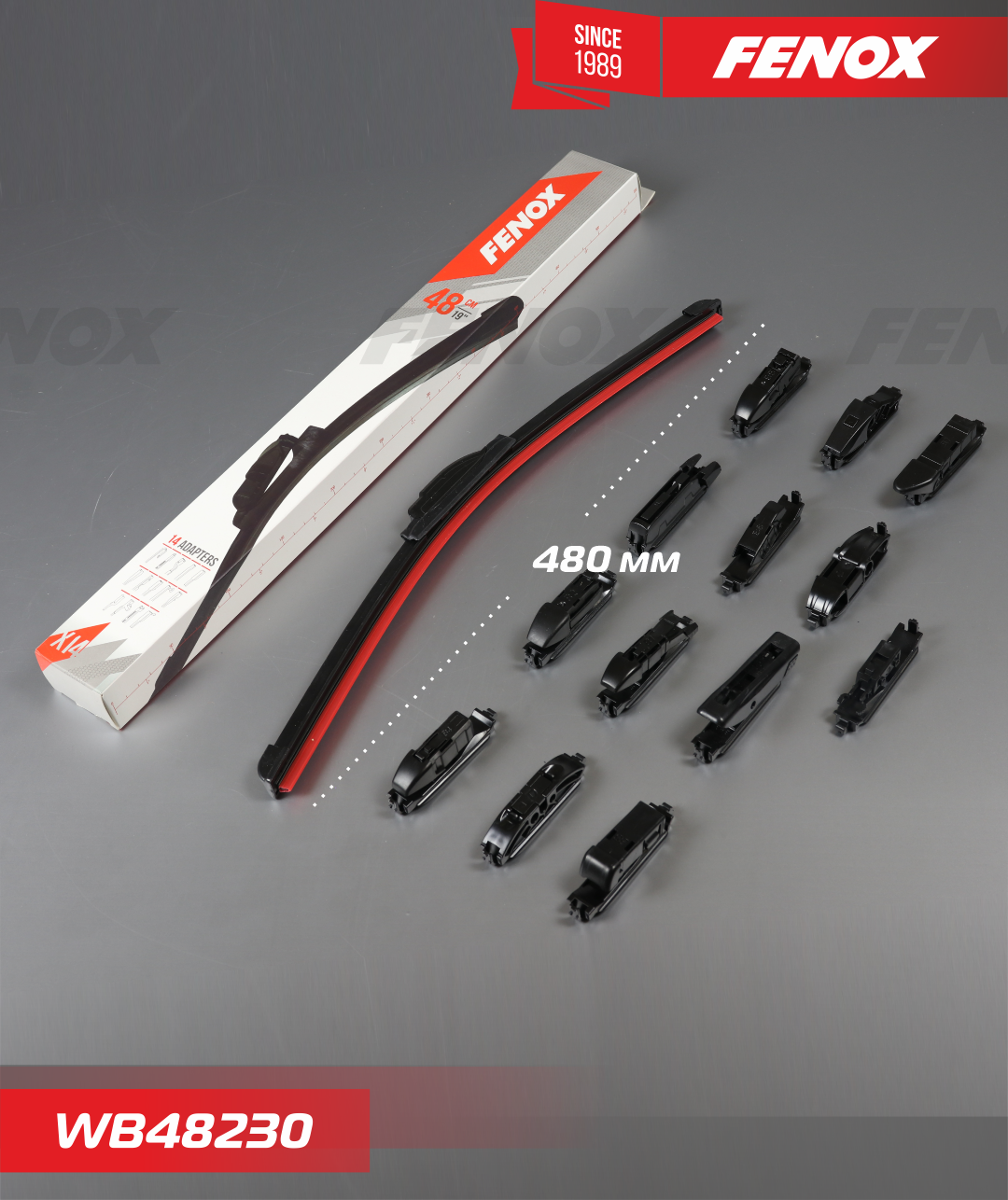 Щетка стеклоочистителя (дворник) Fenox. Артикул WB48230