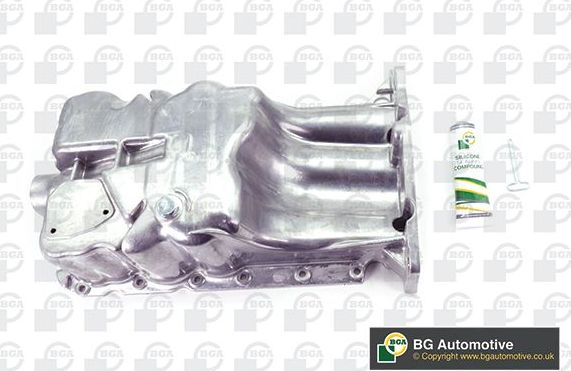 Масляный поддон картера двигателя BGA для Opel Astra J 2009-2017. Артикул SP9520