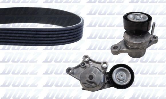 Ремень ГРМ с роликами (комплект) Dolz. Артикул SKD204A