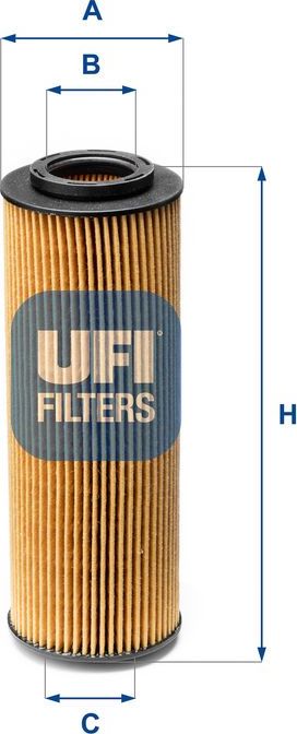 Масляный фильтр UFI. Артикул 25.213.00