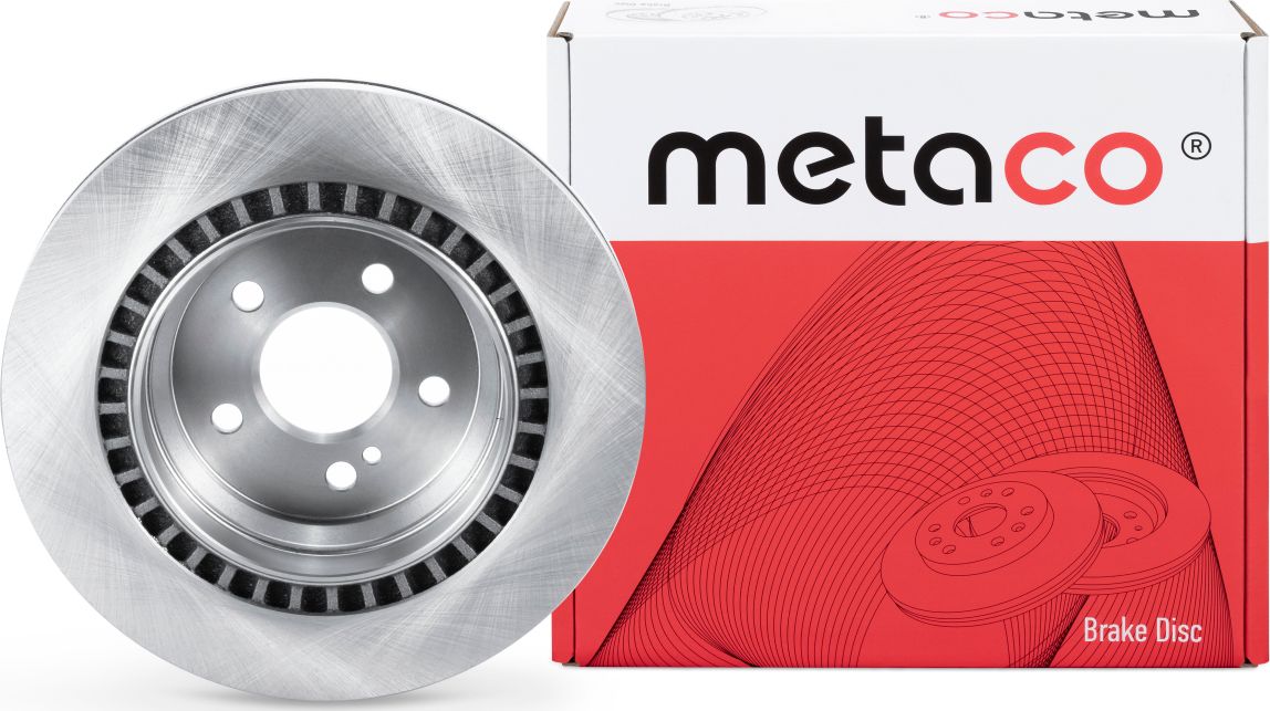 Диск тормозной задний (Metaco). Артикул 3060176