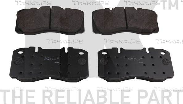 Тормозные колодки NK передние для IVECO Daily IV 2006-2011. Артикул 222361
