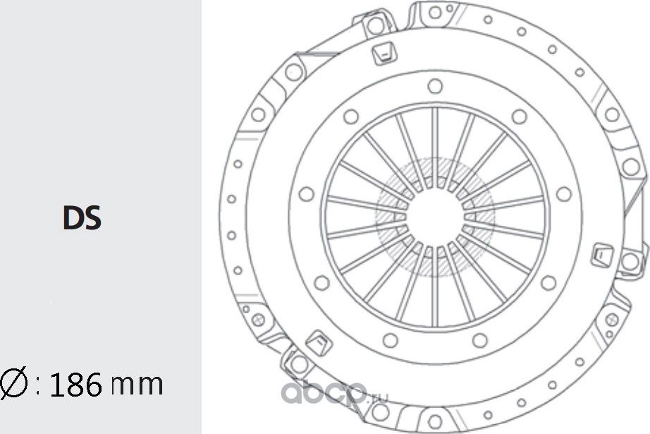 КОРЗИНА СЦЕПЛЕНИЯ (Valeo) Valeo. Артикул NSC13