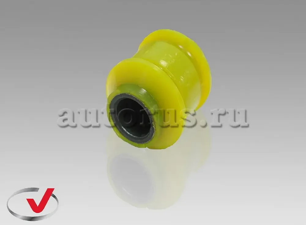 Сайлентблок полиуретановый усиленный амортизатора (верх+низ) (Vtulka). Артикул 3406011