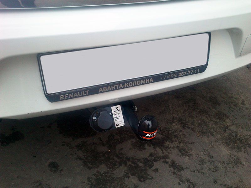 Фаркоп AvtoS для Renault Logan седан 2005-2014. Артикул RN 02