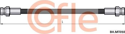 Тормозной шланг Cofle задний для Mitsubishi Pajero Pinin 1999-2005. Артикул 92.BH.MT010