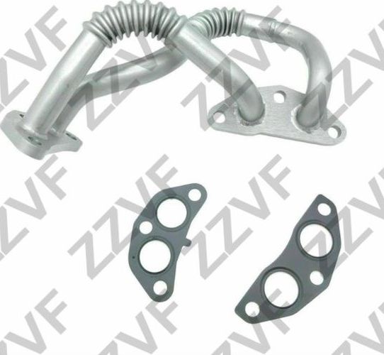 Патрубок радиатора (системы охлаждения) ZZVF для Toyota Highlander II (U40) 2007-2014. Артикул ZV173TH