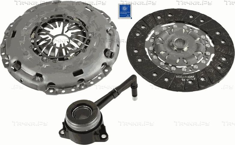 Сцепление (комплект) SACHS XTend Kit plus CSC для Audi Q3 Sportback I (F3) 2019-2026. Артикул 3000 990 318