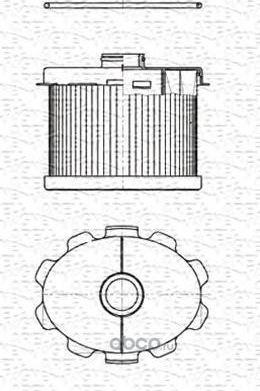 Фильтр топливный (Magneti Marelli). Артикул 213908503000