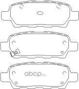 Тормозные колодки Nissan. Артикул 44060EG085