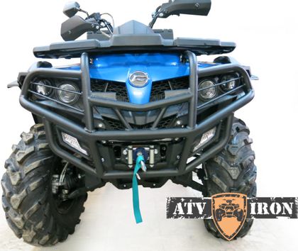 Бампер передний усиленный ATV Iron для CFMoto X5 H.O./ Х6 EPS 2015-2024. Артикул 03.2.20