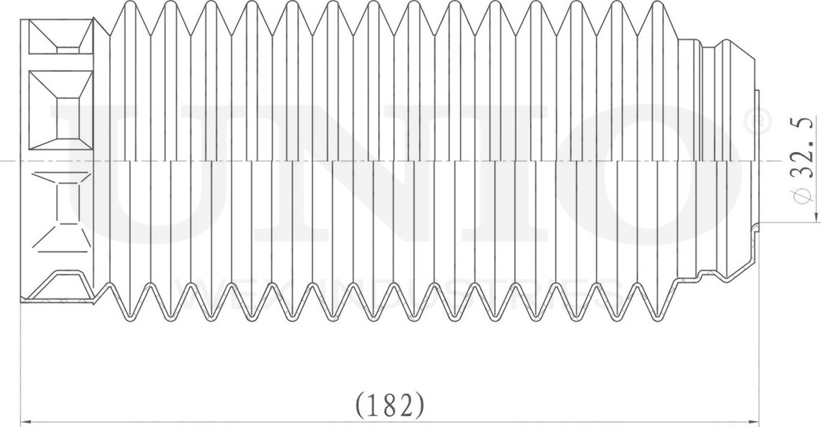 Пыльник амортизатора (Unio). Артикул DUC-10036