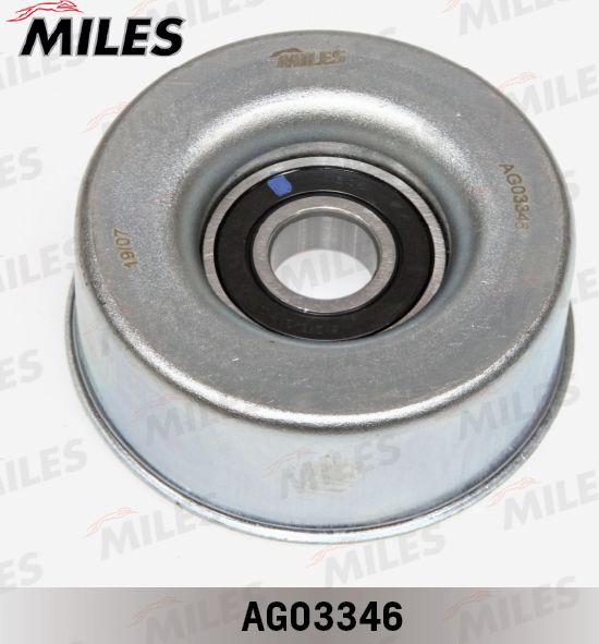 Направляющий (ведущий) ролик приводного поликлинового ремня Miles. Артикул AG03346