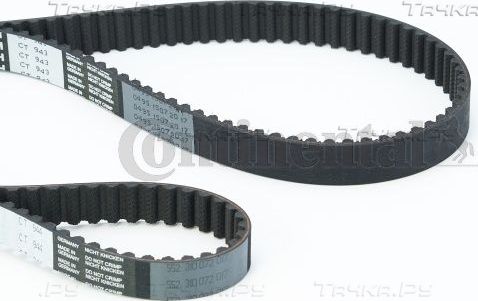 Ремень ГРМ ContiTech для Volkswagen Lupo 1998-2005. Артикул CT957(SET)